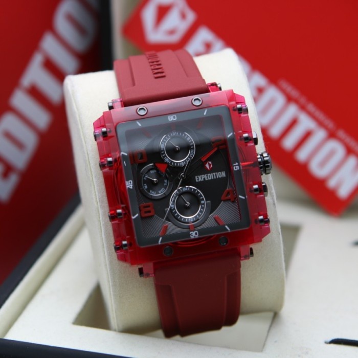 ✅New Expedition E6808 Red Wanita. Bisa Gojek