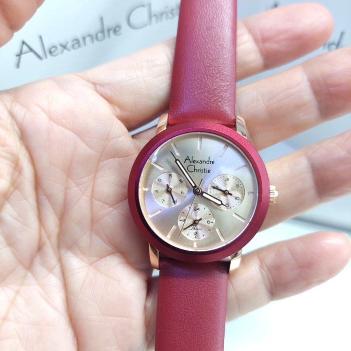 ✅New Jam Tangan Wanita Alexandre Christie Ac2A25 Ac 2A25 Original Diskon
