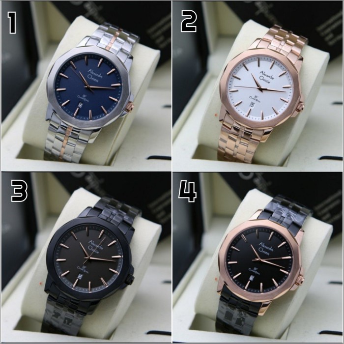 ✅Baru Jam Tangan Wanita Alexandre Christie 8647 Ac8647 Ac 8647  Original Terbatas