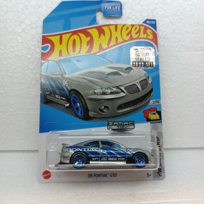 Promo Hotwheels 06 Pontiac Gto Zamac Factory Sealed 2022 Terbaru