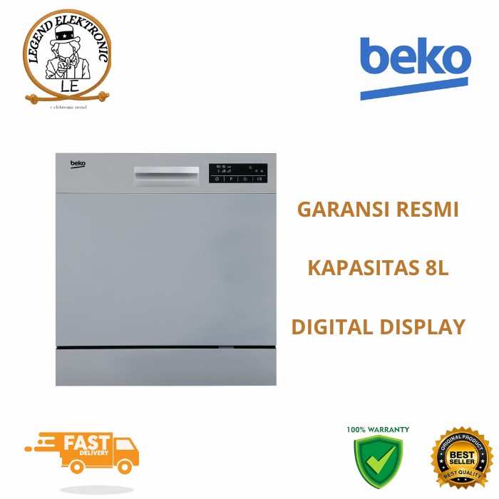 Promo Beko Dishwasher Dtc36810S Mesin Cuci Piring Beko Dtc36810S Top Table