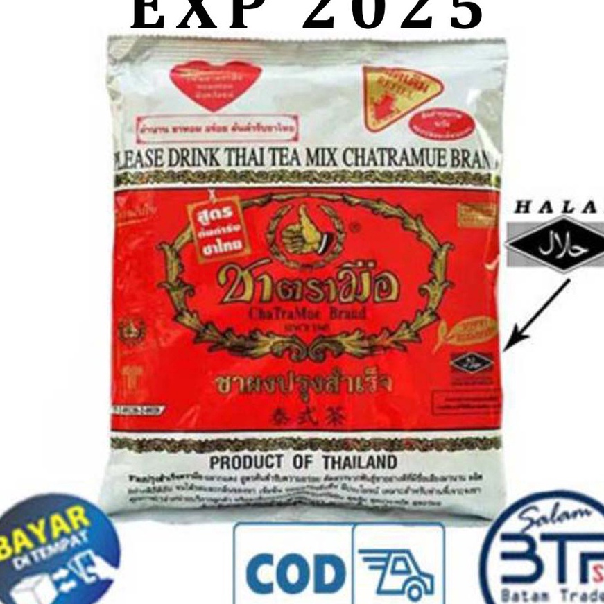 

FLASH SALE BTP THAI TEA MIX CHATRAMUE BRAND 400grams !!