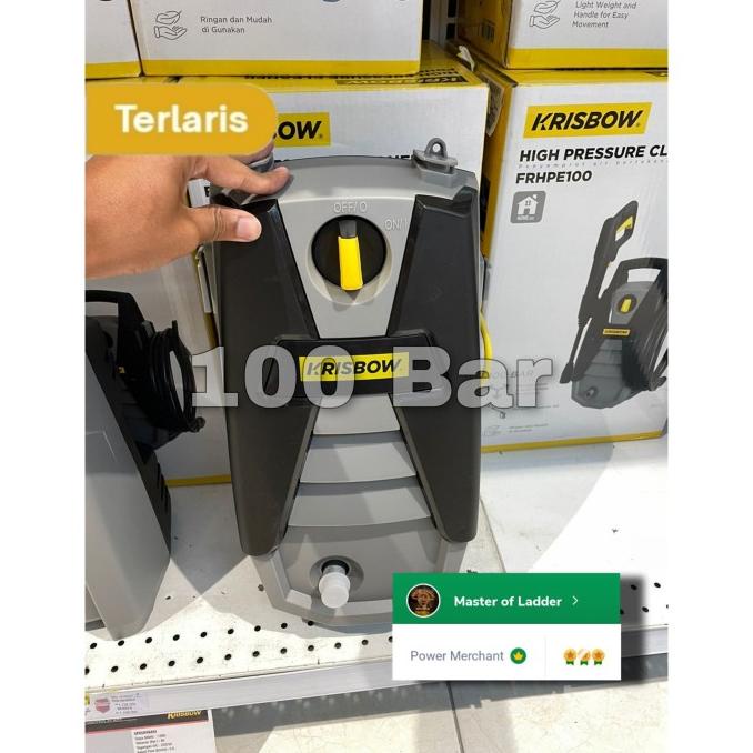 Krisbow High Pressure Cleaner 100 bar Jet Pump Water Jet Asli Krisbow