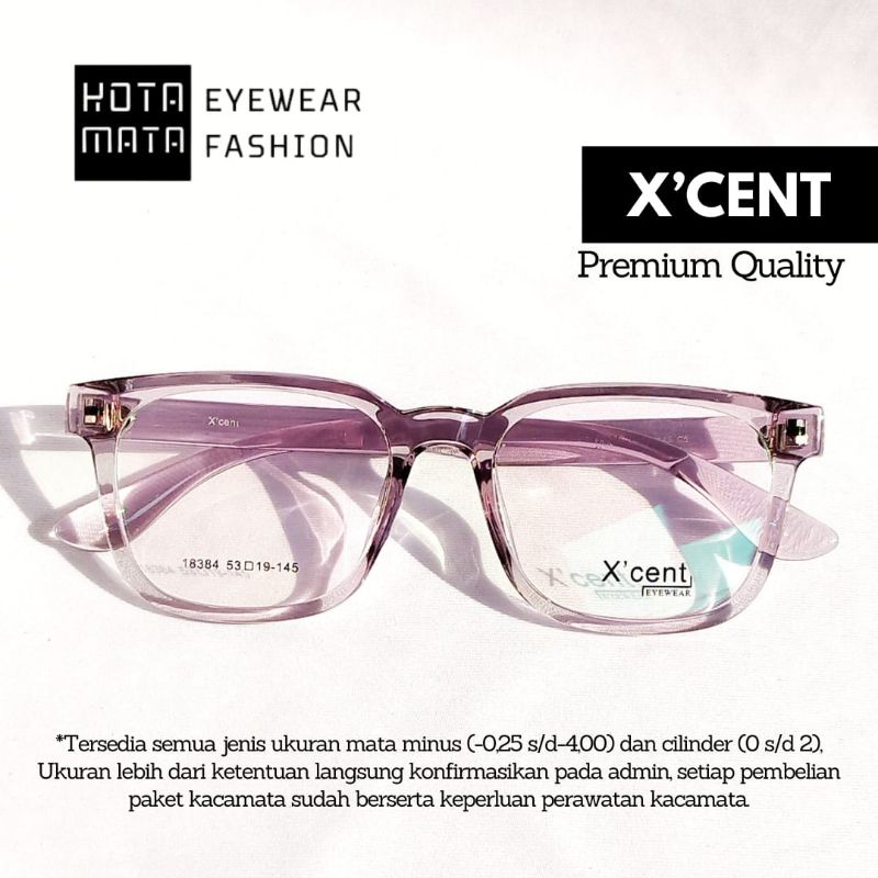 Frame Kacamata Xcent Premium Original
