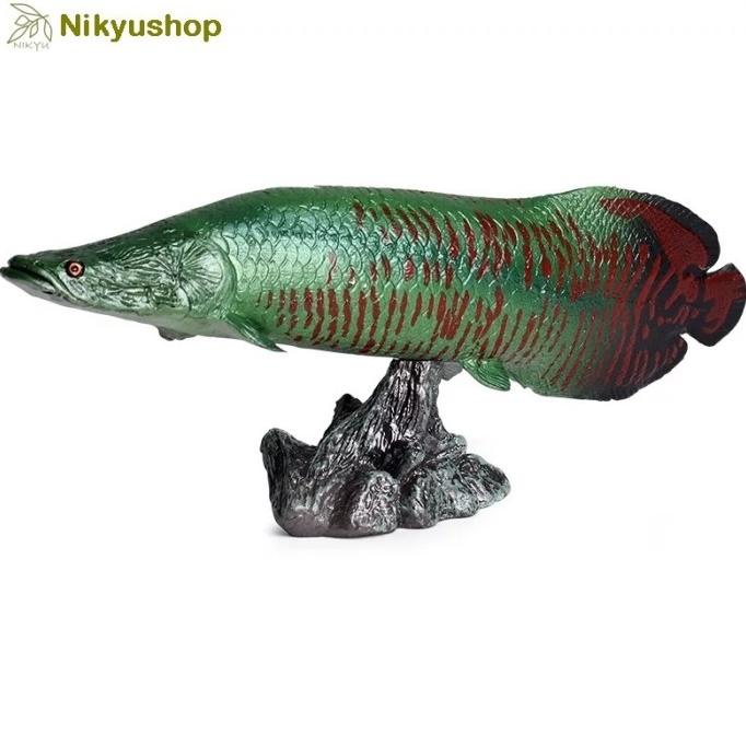 Big Sale Mainan Edukasi Pajangan Miniatur Dekorasi Hewan Ikan Arapaima Fish Terbaik