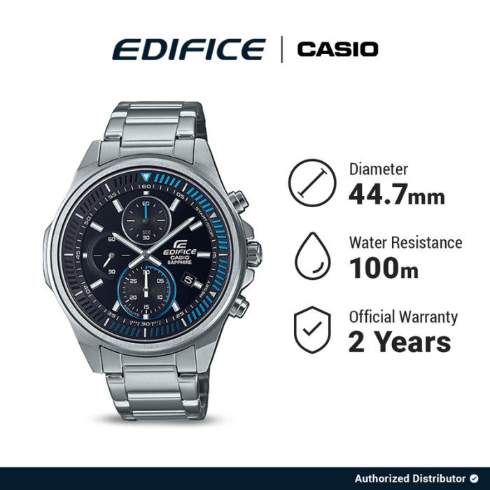 [READY INSTANT] Casio Edifice Jam Tangan Original EFR-S572D-1AVUDF