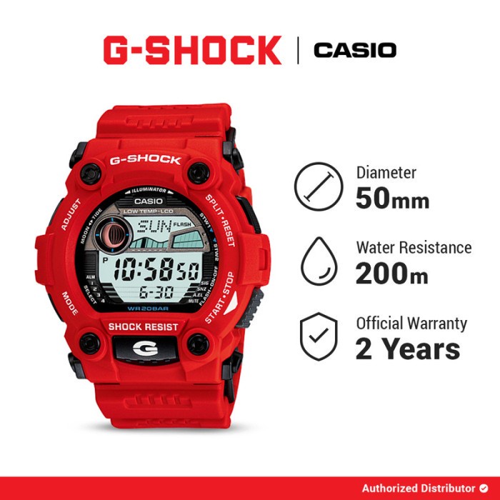 [READY INSTANT] G-Shock Jam Tangan Pria Digital Original G-7900A-4DR