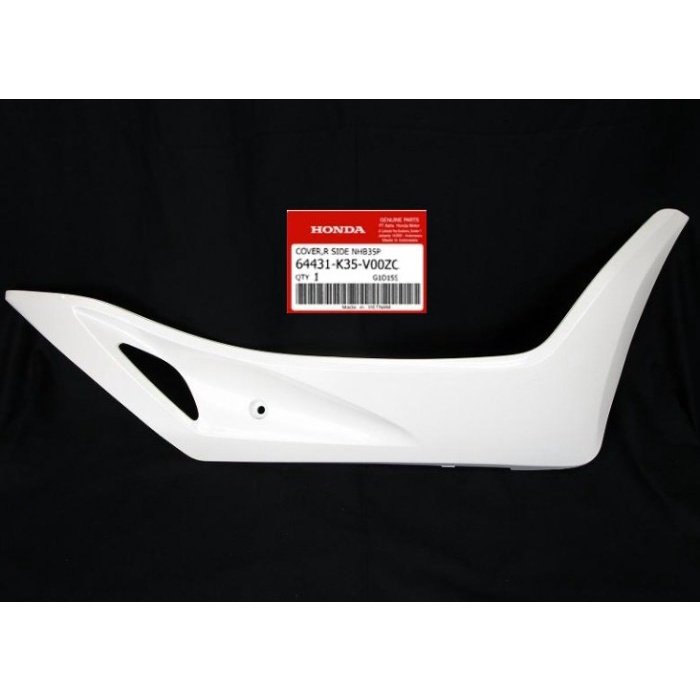 Cover Dek Lantai Kanan PCX 125 150 CBU Thailand Putih - 64431K35V00ZC ORIGINAL