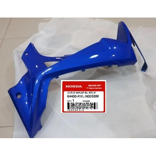 Cover Sayap Kanan Supra X 125 Batman Biru Tua - 64400KVLN00SBM ORIGINAL
