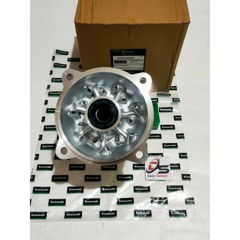 TROMOL BELAKANG REAL KLX 150 S L G KLX BF KLX DTRACKER KAWASAKI LUBANG HOLE 28 SILVER