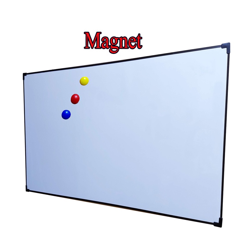 

(L96-✔) Papan Tulis 60x80 cm Magnet dan Non Magnet㊠!