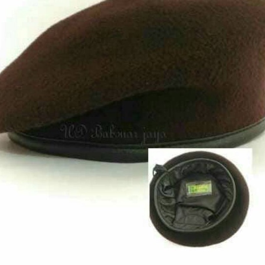 [L70-♫> Baret Pramuka Standar Polri Bahan bludru Baret Pramuka Putra Baret Pramuka Ukuran Penggalang