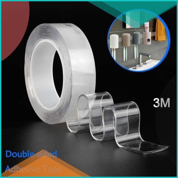 

Double Tape Perekat transparan serbaguna - J007 - 500 x 3 cm 20JVLZ3 limited stock