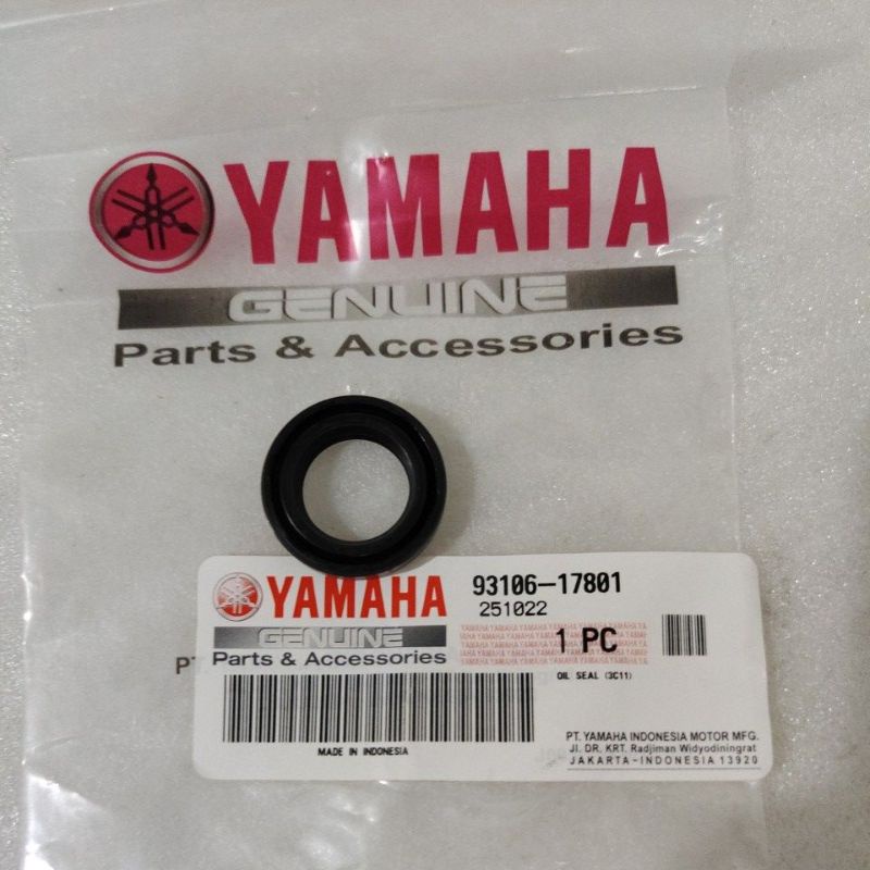 Seal sil Fork belakang oli oil Arm Dudukan Monoshock YAMAHA Vixion ORIGINAL 93106-17801 - RPMsemaran