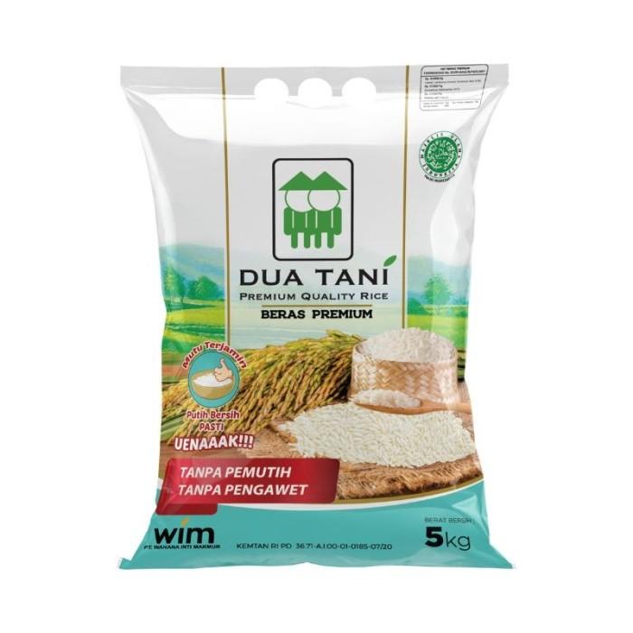 

Dua Tani Premium Quality Rice Beras Premium Super Platinum 5kg - Halal Best Seller