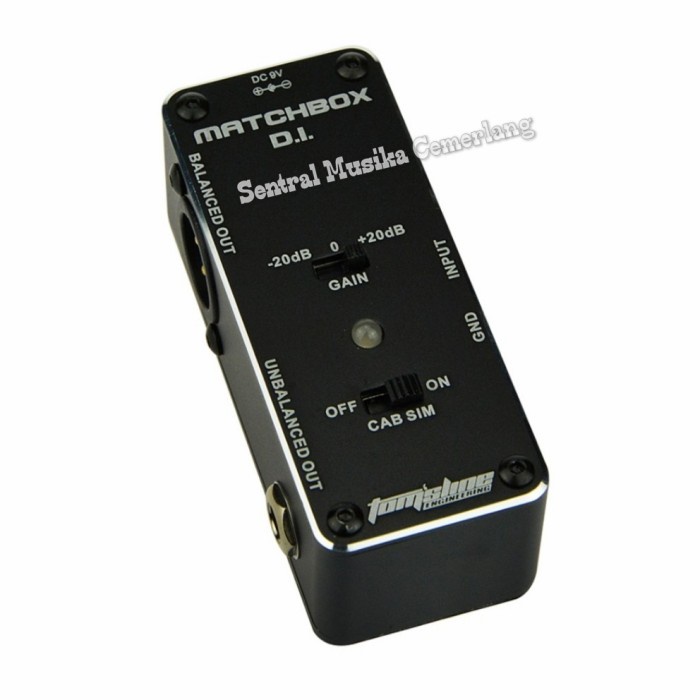 Cabinet Simulator Pedal Tomsline Amx-3 Matchbox Di Direct Box Cab Sim