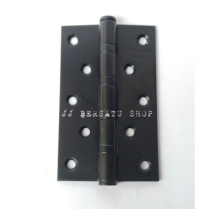 Engsel Pintu Stainless 5 Inch Hitam
