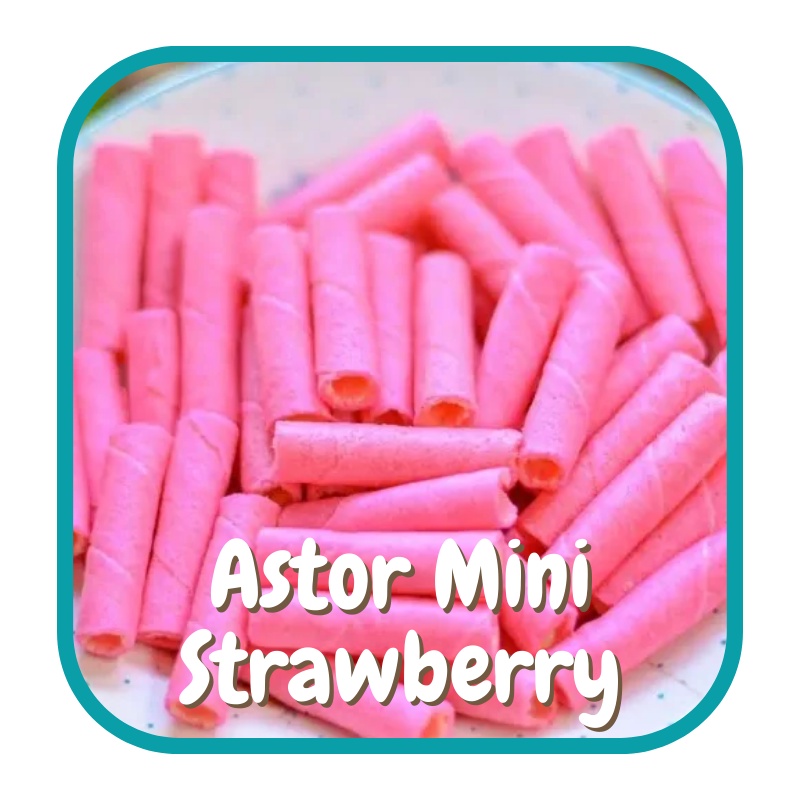 

Mini Wafer roll Strawberry 234 gram