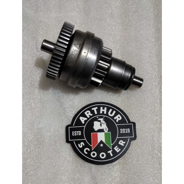 Pinion gear stater/ One Way Piaggio Zip, Liberty100
