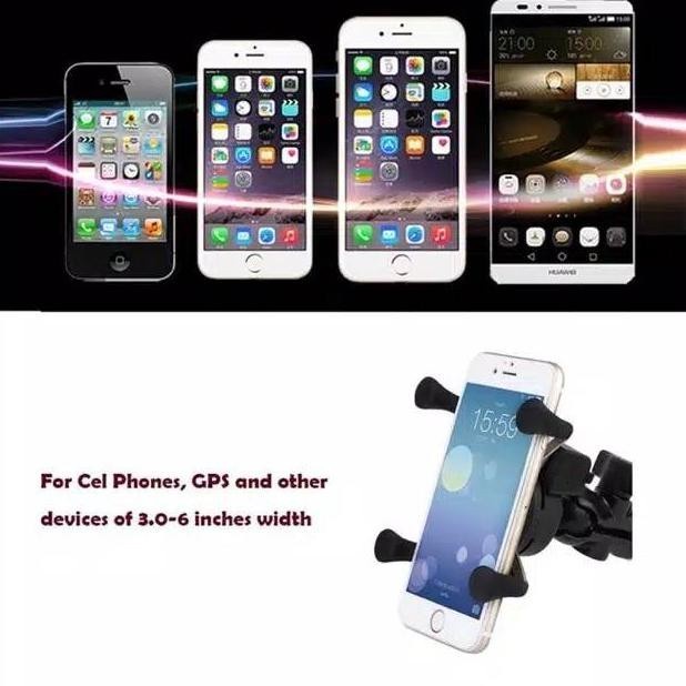 Mounting / Holder X Grip Hp Smartphone bracket charger motor holder hp ready