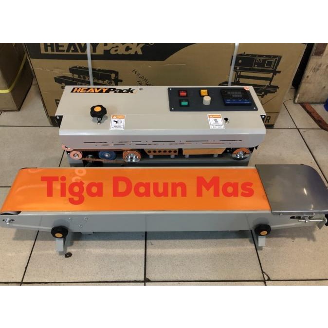 Continous band sealer / Mesin penyegel plastik Heavypack
