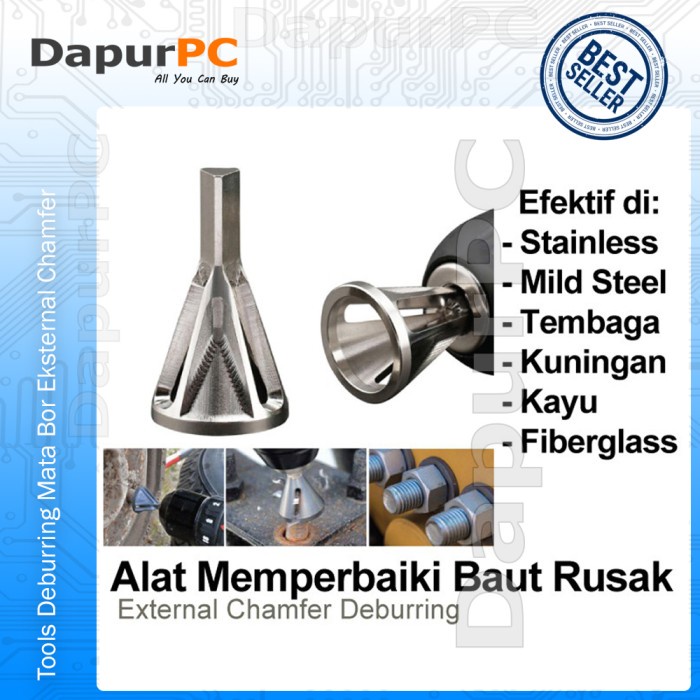 Alat Deburring Tools Mata Bor Eksternal Chamfer terlaris