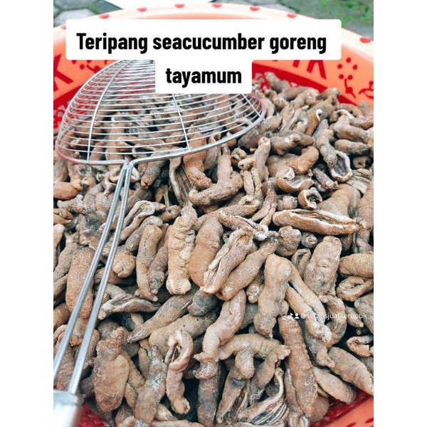 

kerupuk teripang goreng tayamum/pasir 200gr