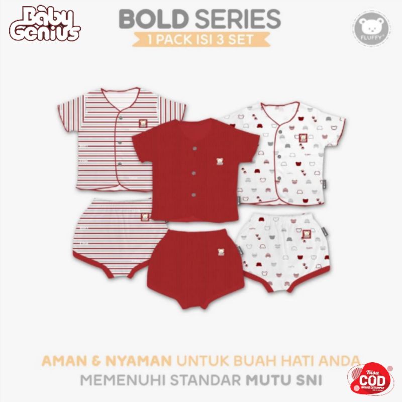 FLUFFY-SETELAN BAJU NECI NEWBORN/BAJU SETELAN BAYI/DAILY WEAR BABY