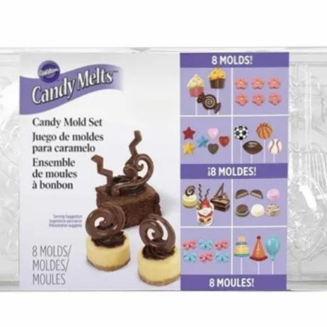 

✅Termurah Wilton Party Pack Candy Mold Set-8 Bisa Gojek