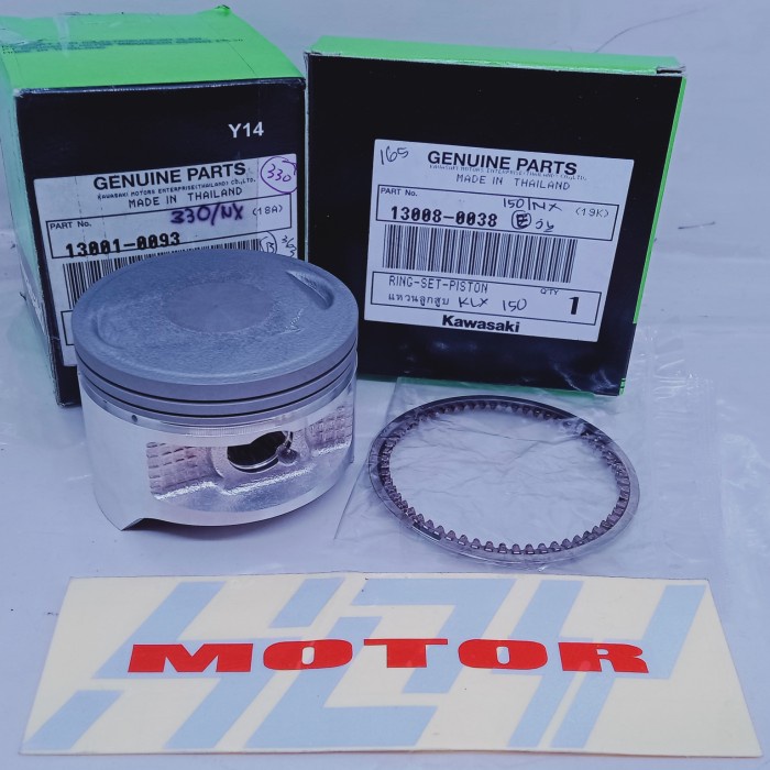 ✨New Ori Seher Kit Piston Kit Seher Assy Kawasaki Klx 150 Dtreker 150 Original Limited