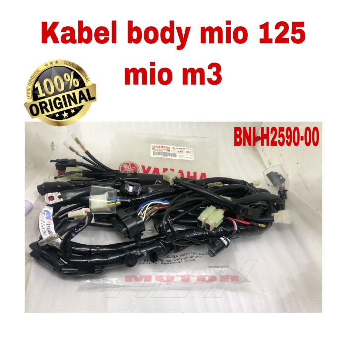 [Baru] Kabel Body Bodi Original Motor Yamaha Mio 125 M3 Bn1-H2590-00 Terbatas
