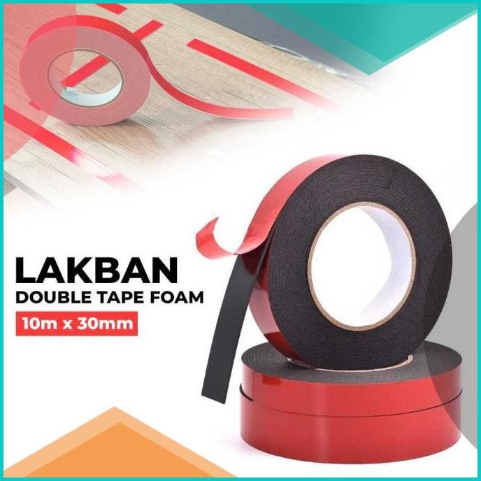 

Lakban Double Tape Foam super kuat 10m x 2mm - Ech01 20JVLZ3 tools