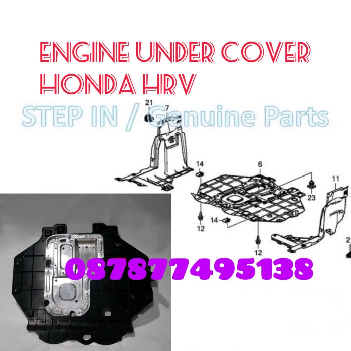 Cover Engine Honda HRV 2015-2021 tutup bawah mesin tengah best