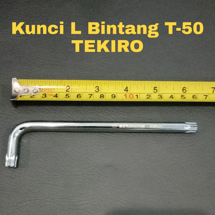 Tekiro Kunci L Bintang T50 / Kunci Bintang T 50 Tekiro / Kunci L T-50 Best Deal