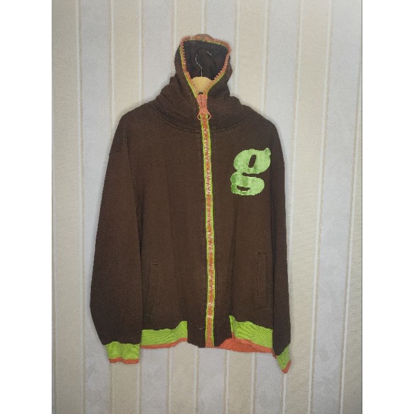 ⭐ Hoodie Second ⭐ Gr*over ⭐ Grand ⭐ Logo G ⭐ Coklat ⭐