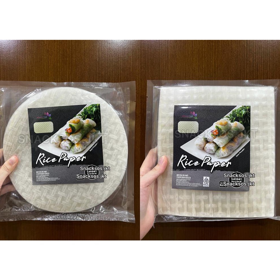 

VWNQ2214 Rice Paper / Banh Trang High Quality Rice Paper 22cm / Kulit Lumpia Vietnam Rice Paper / Rice Roll Spring Roll