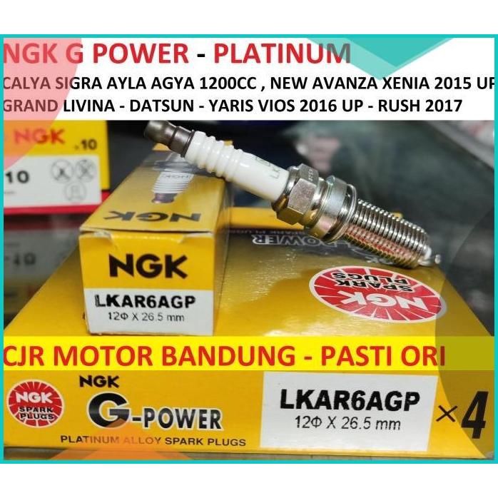 Busi Platinum NGK G Power LKAR6AP Mobil CALYA SIGRA AYLA AGYA 1200 cc 20JVLZ3 tools