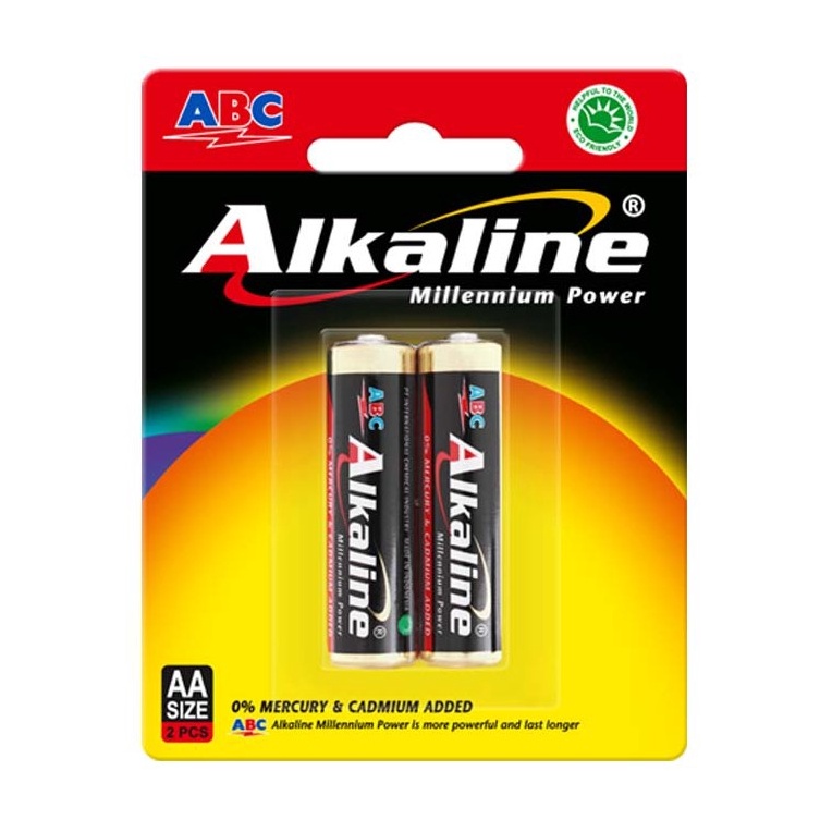 YFCS3214  Baterai / Battery / Batere ABC Alkaline ORIGINAL AA / A2 / AAA / A3  - 2 pcs 2 BIJI BUAH