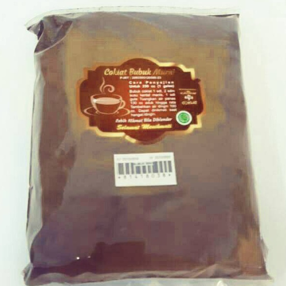 

JLKK1811 COD BUBUK COKLAT MURNI 500 G (kampung coklat blitar)