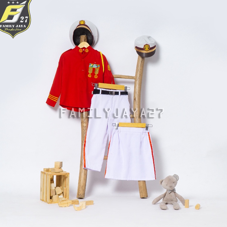 YBRJ6439  BAJU SERAGAM AKPOL ANAK / BAJU PROFESI ANAK / BAJU AKPOL ANAK / BAJU ANAK