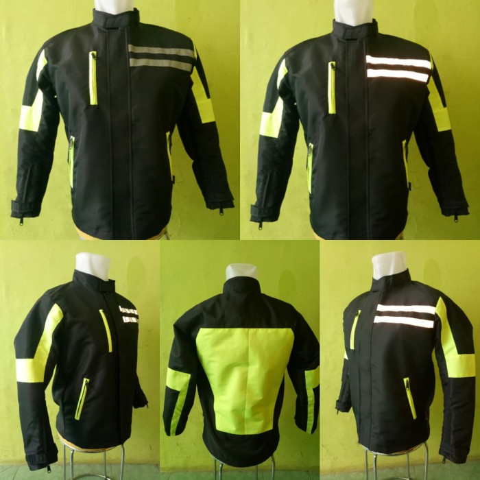 ✨New Jaket Motor Taslan Rompi Touring Waterproof Bisa Gojek