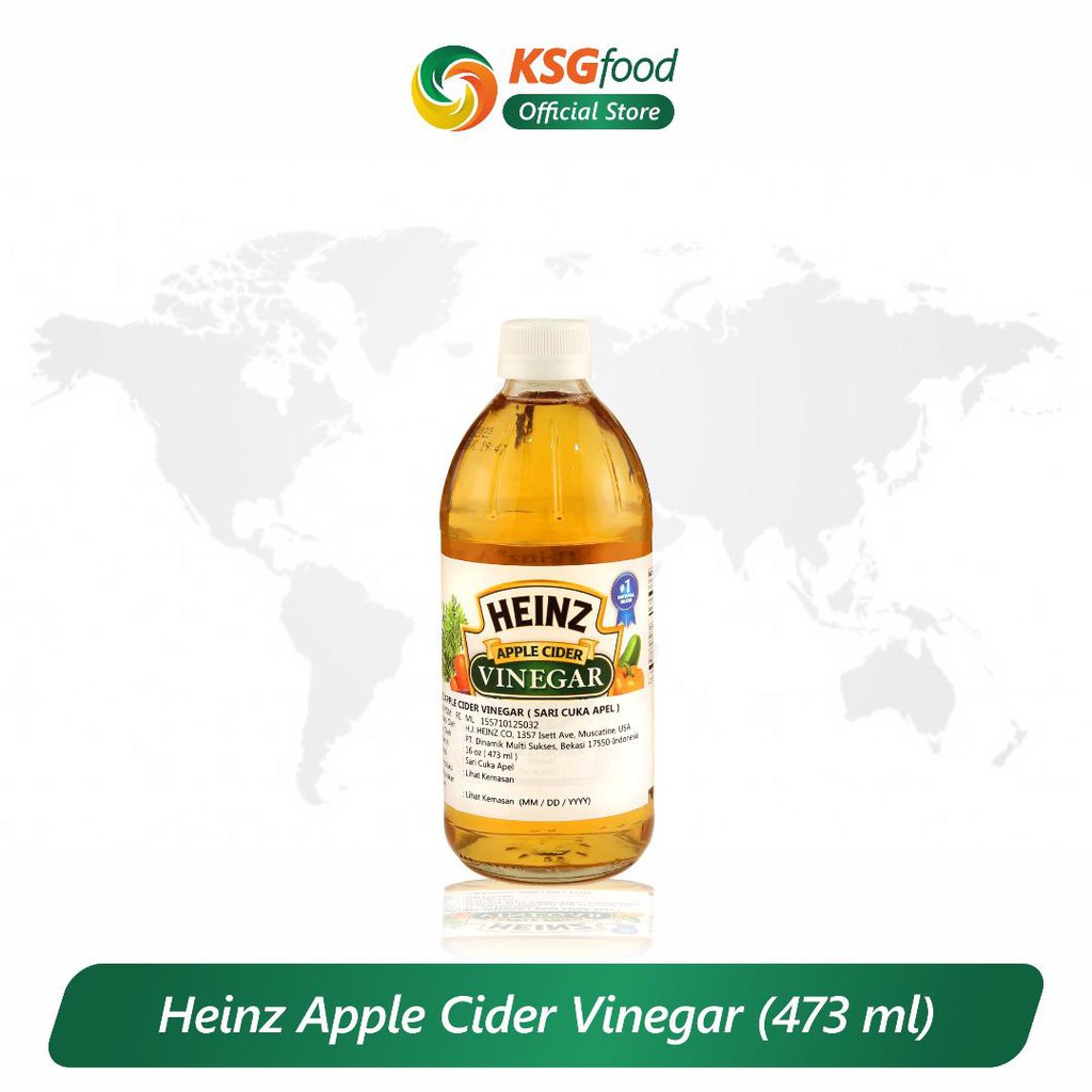 

Cider Vinegar Heinz 16Oz/Cuka Apel 473Ml