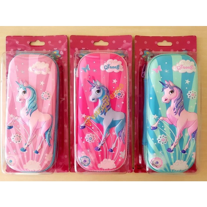 

TEMPAT PENSIL/ KOTAK PENSIL MODEL UNICORN/ KUDA PONY (TYPE 1)