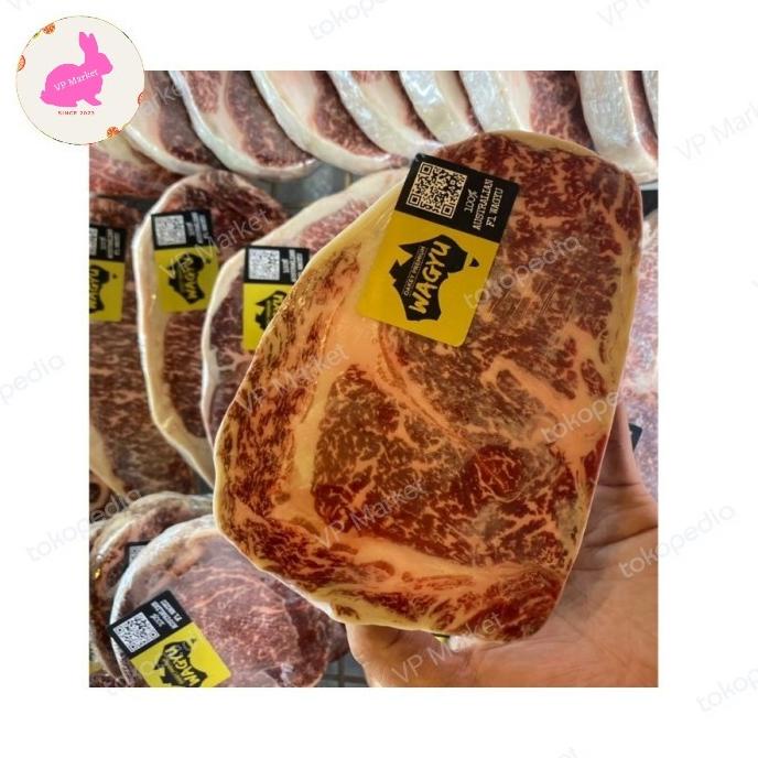 

Beef Wagyu Rib Eye Australia / Daging Sapi Wagyu 100 Australia / Pack Bronisshop