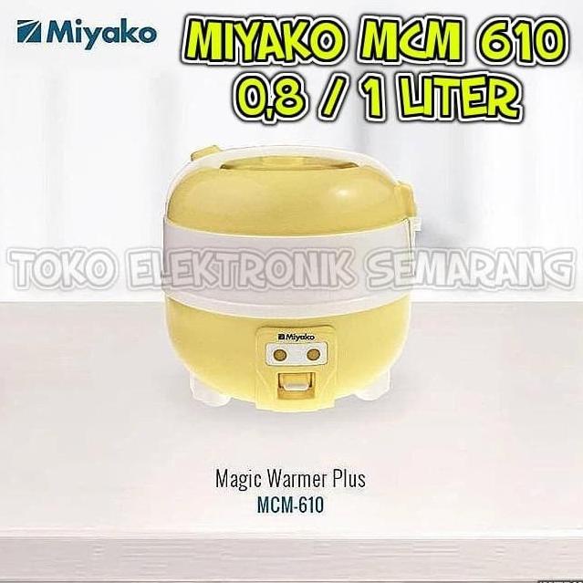 Miyako Mcm 610 0.8 1 Liter Magic Com Magic Warmer Plus 3In1 Daivalaraa