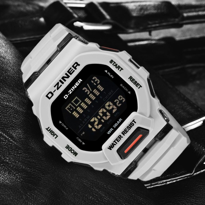 TERBARU Jam Tangan Pria Dziner Digital Rubber original /JAM TANGAN ANTI AIR/JAM TANGAN ANALOG/JAM