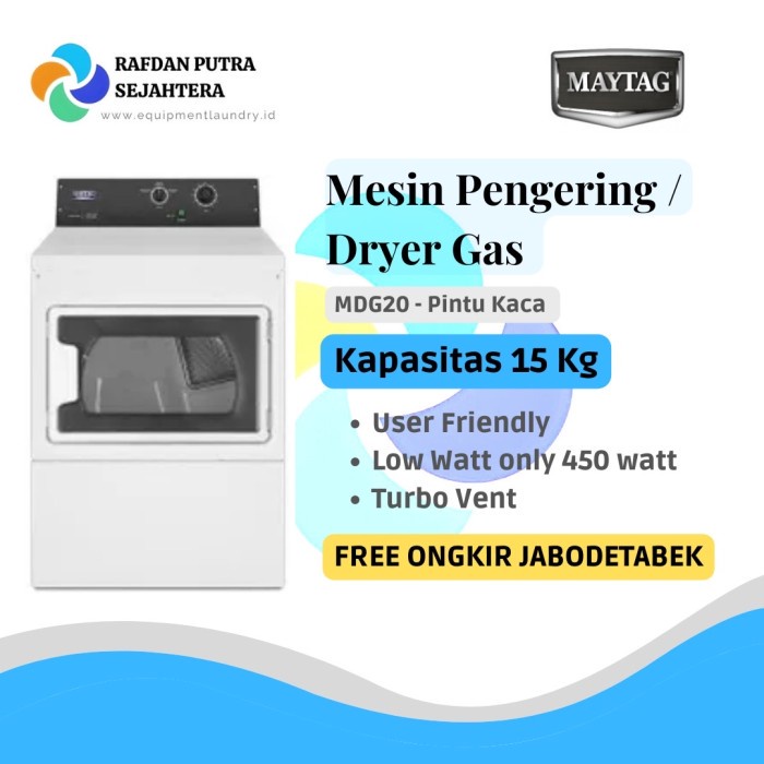 Maytag 10,5Kg Mesin Pengering Pakaian Dryer Laundry Free Ongkir