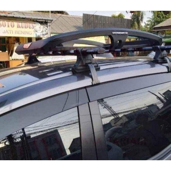 Paket Rack Hummer Mobil Ford Ranger / Roof Rack / Rak Bagasi dan Cross