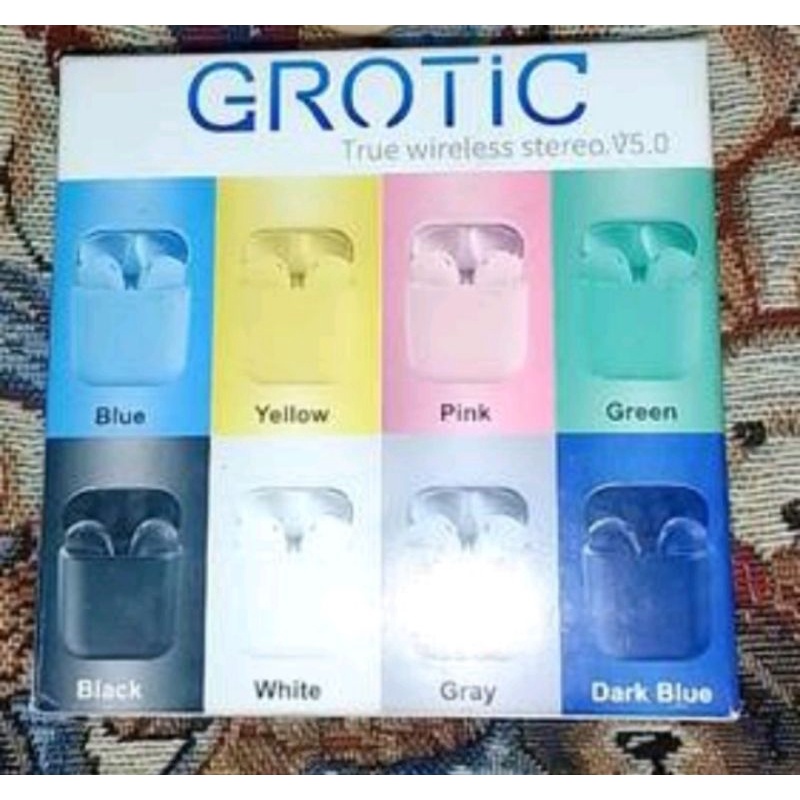 GROTIC headset bluetooth inpods 12 TWS