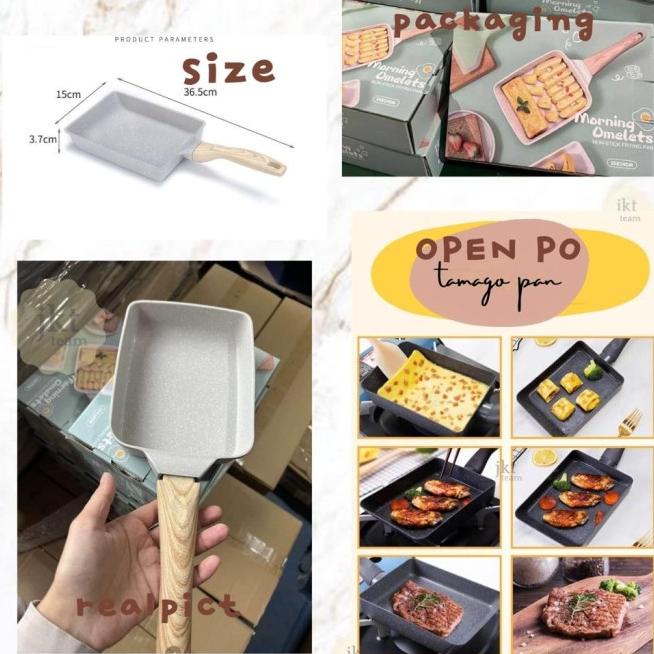 Frying Pan/Tamago Pan Wajan Serbaguna Anti Lengket